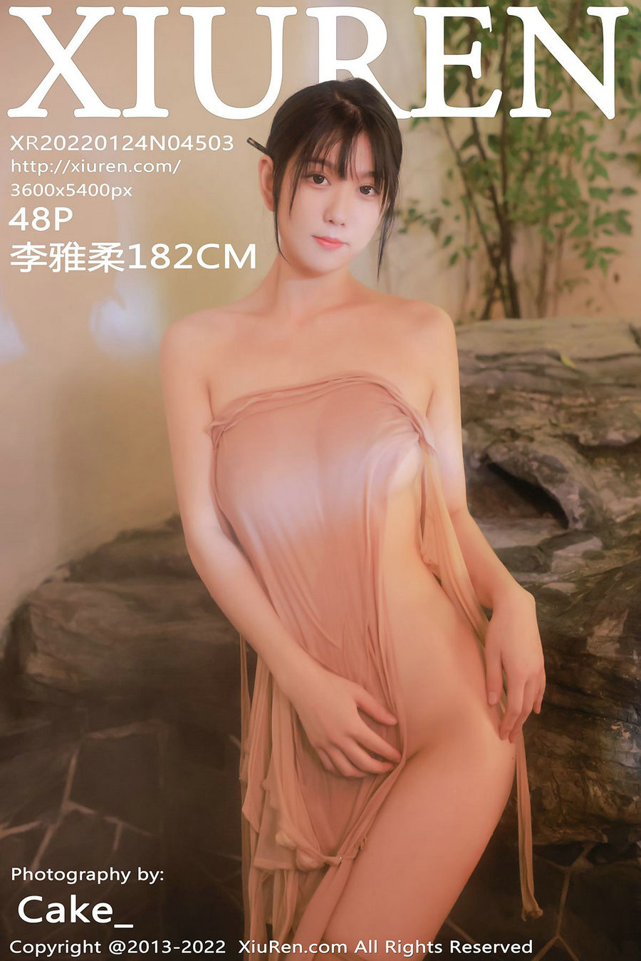 / 秀人美媛馆 / 2022.01.24 No.4503 李雅柔 / 48P484MB / 秀人网-艺库