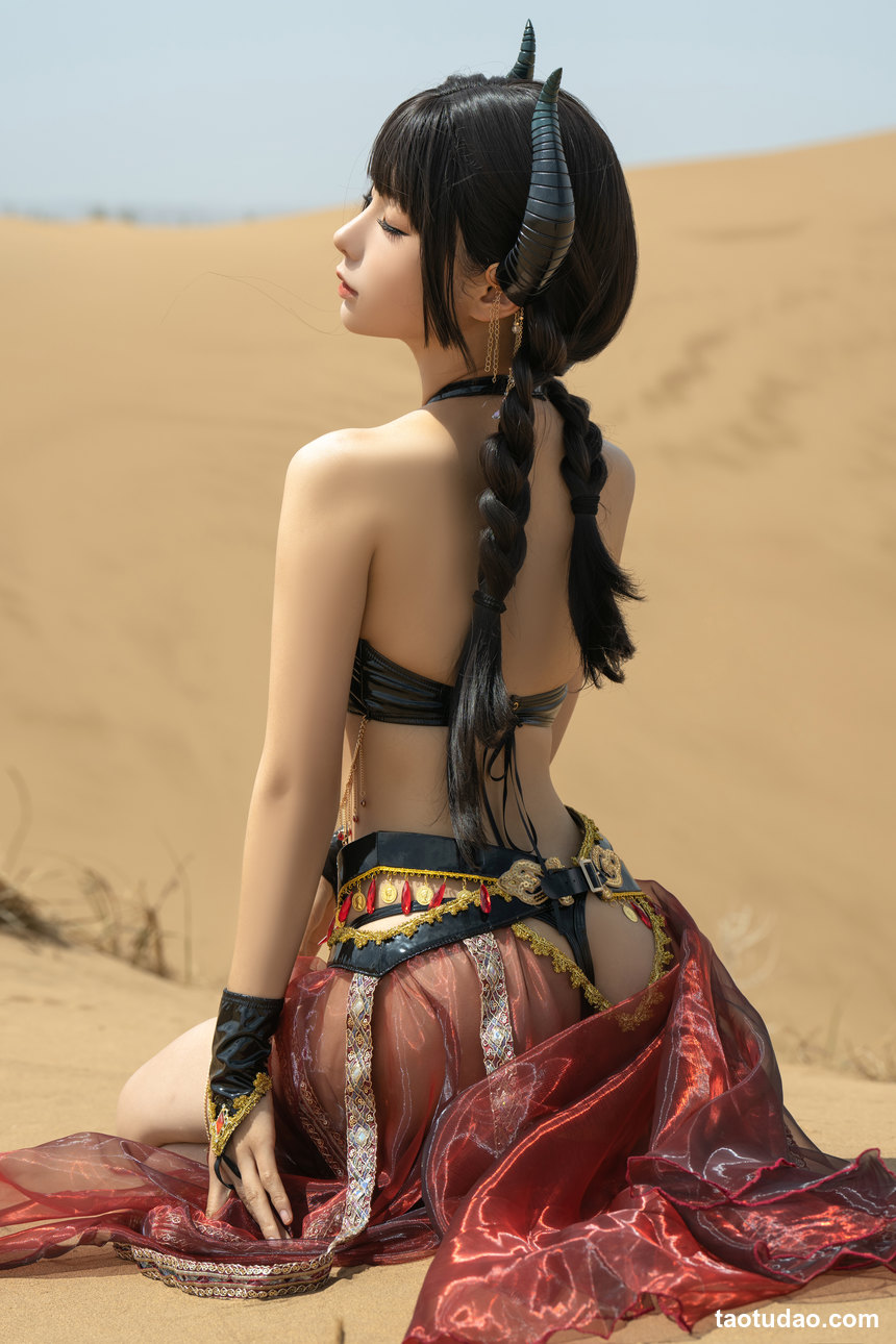 图片[3]-蠢沫沫 – NO.244 沙漠魅魔 [9P-76MB]-艺库