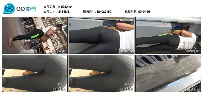 精选街拍视频 No.945 街拍之魂作品 超紧致健美裤丰臀美女 / 1V-2.42GB / 街拍视频-绅士图