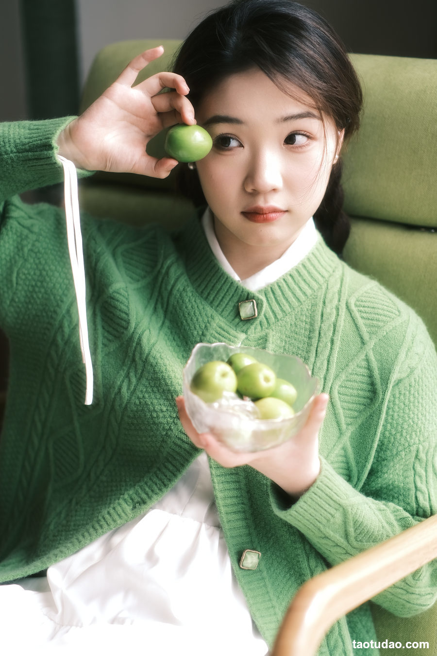 图片[2]-[YITUYU艺图语]2023.03.23 少女绿 橙子[31+1P／348MB]-艺库