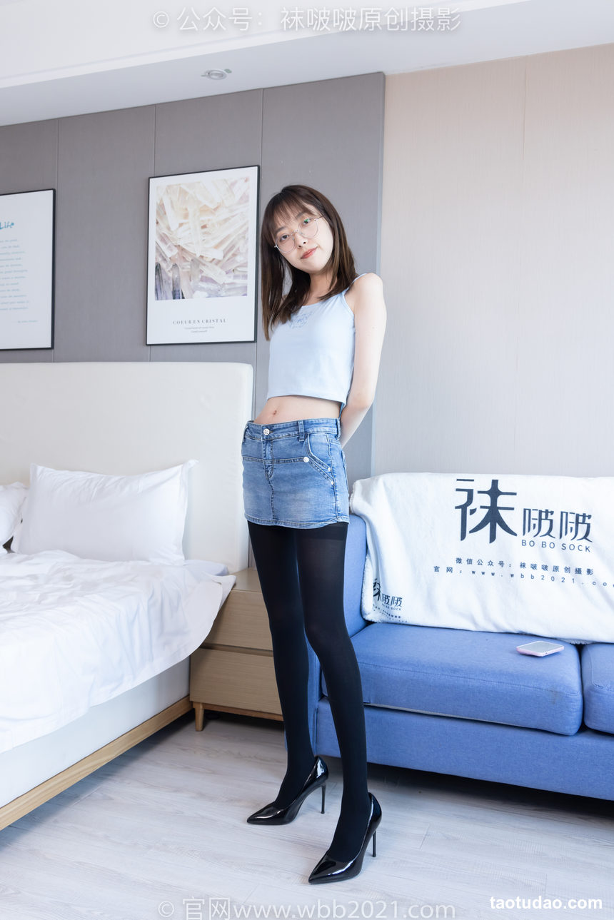 图片[4]-[BoBoSocks袜啵啵]NO.385 稚予-高跟鞋、皮鞋、运动鞋、厚黑丝[180P+1V／6.90GB]-艺库