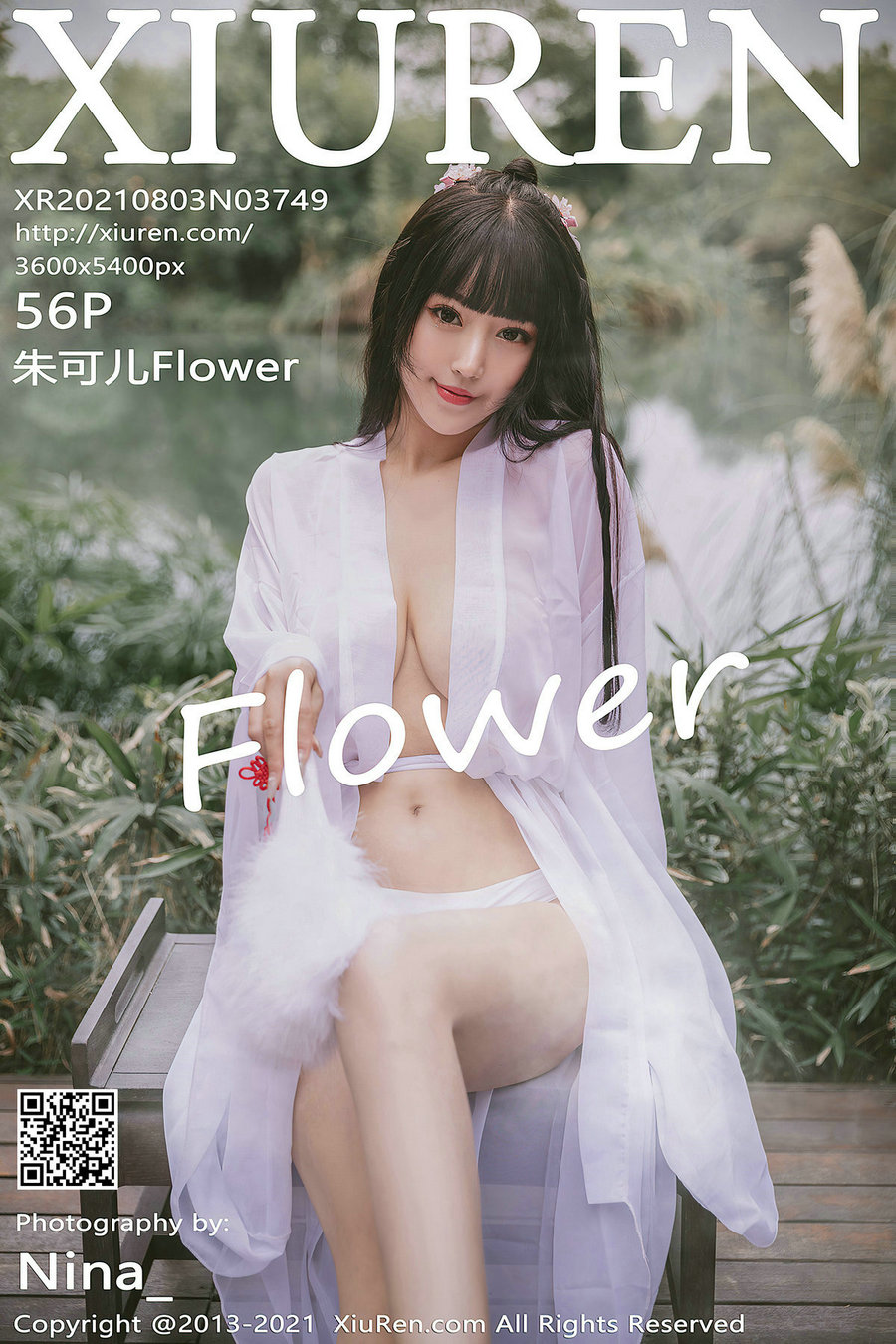 / 秀人美媛馆 / 2021.08.03 No.3749 朱可儿Flower / 56P583MB / 秀人网-艺库