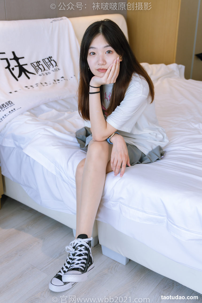 图片[4]-[BoBoSocks袜啵啵]NO.405 小甜豆-匡威板鞋、肉丝[140P+1V／5.50GB]-艺库