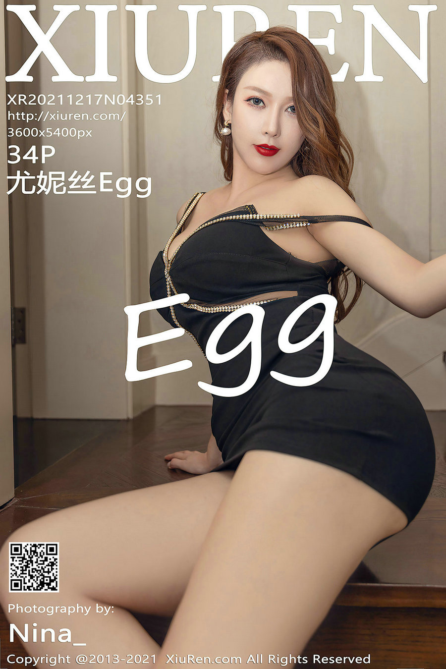 / 秀人美媛馆 / 2021.12.17 No.4351 尤妮丝Egg / 34P339MB / 秀人网-艺库