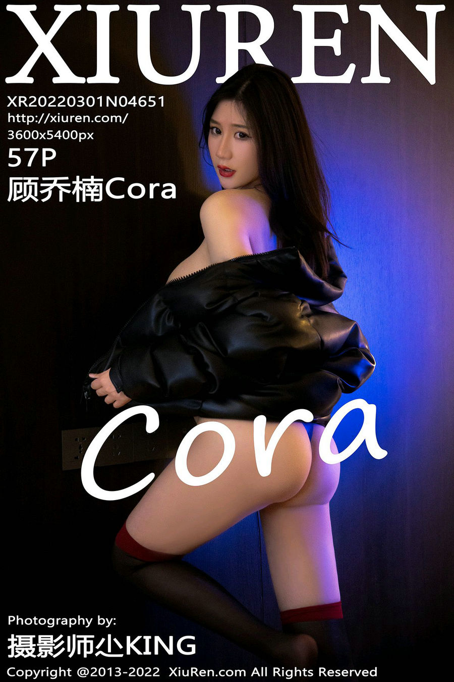 / 秀人美媛馆 / 2022.03.01 No.4651 顾乔楠Cora / 57P530MB / 秀人网-绅士图