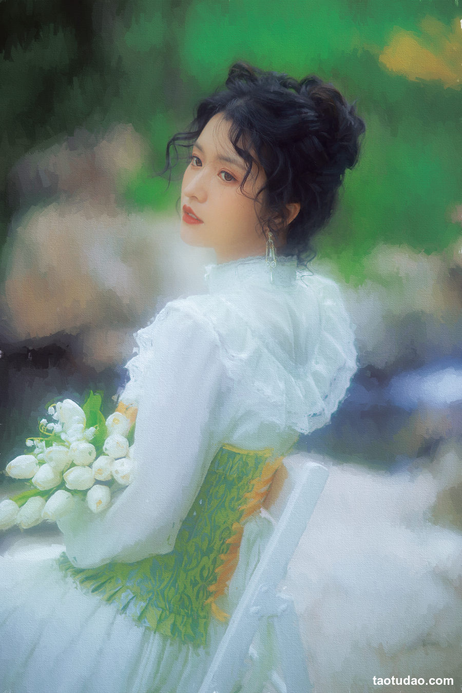 图片[3]-[YITUYU艺图语]2023.04.13 撑阳伞的少女 一束青 [23+1P／502MB]-艺库
