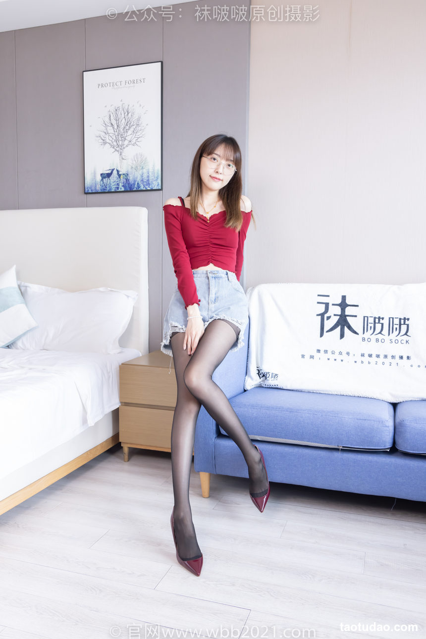 图片[4]-[BoBoSocks袜啵啵]NO.473 稚予-高跟鞋、黑丝、挑鞋[140P+1V／5.25GB]-艺库