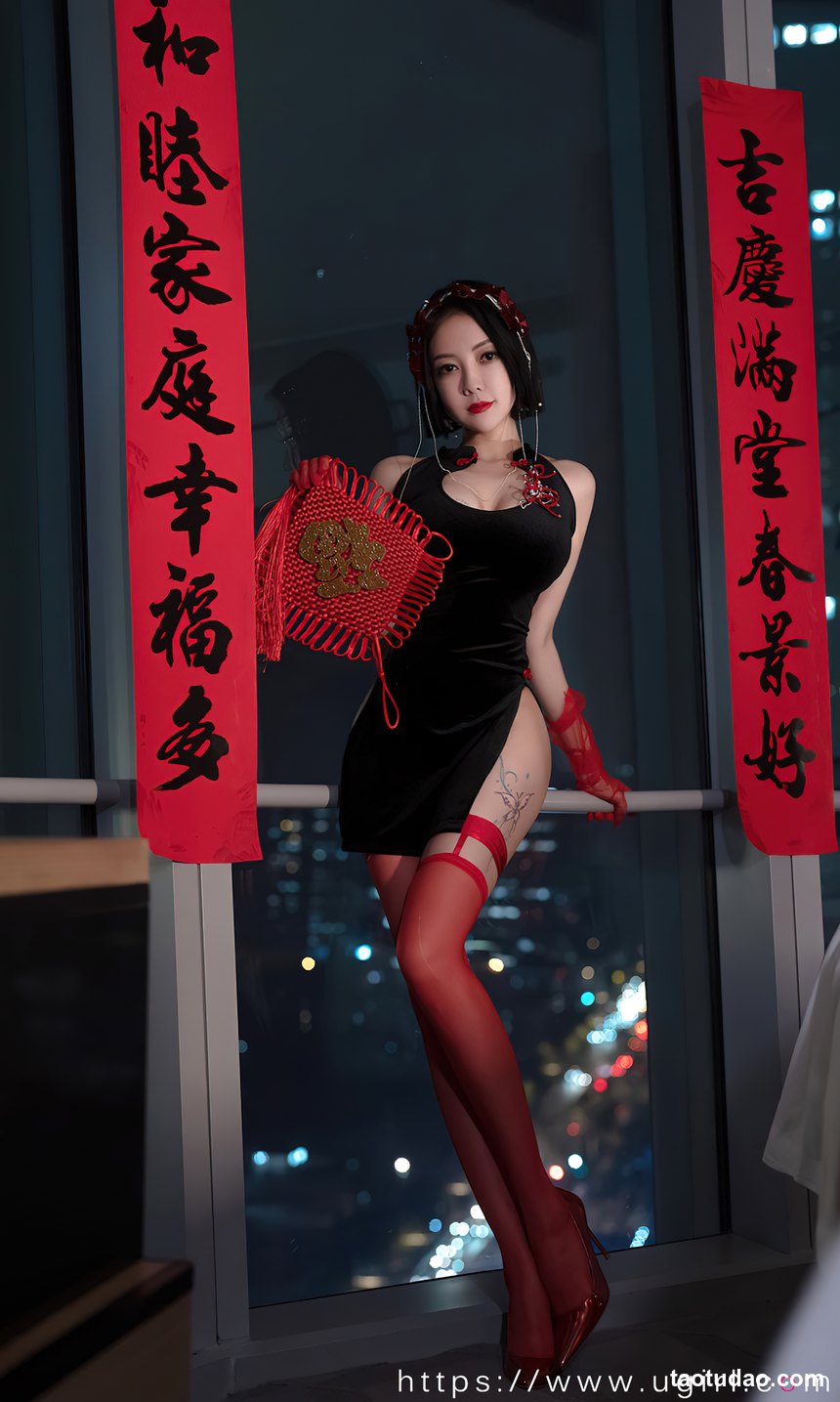 图片[3]-[Ugirls尤果网]爱尤物 2022.01.19 No.2500 伊诺 霓虹甜心 [35P]-艺库