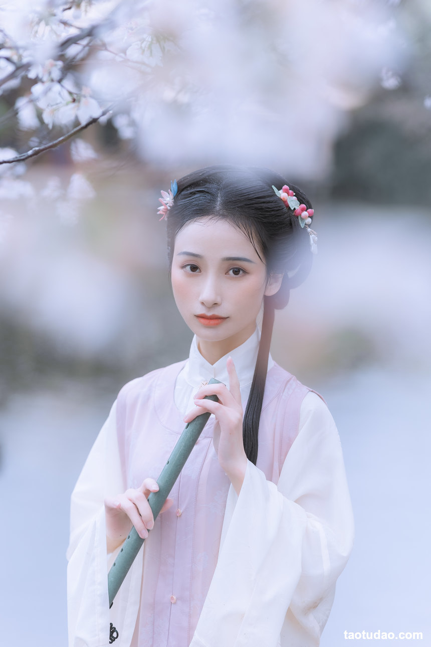 图片[3]-[YITUYU艺图语]2022.05.25 雨樱花 眸小妖[45+1P／444MB]-艺库