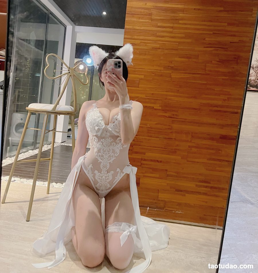 图片[3]-小玉吃果冻 – 白色蕾丝镂空[12P-45MB]-艺库
