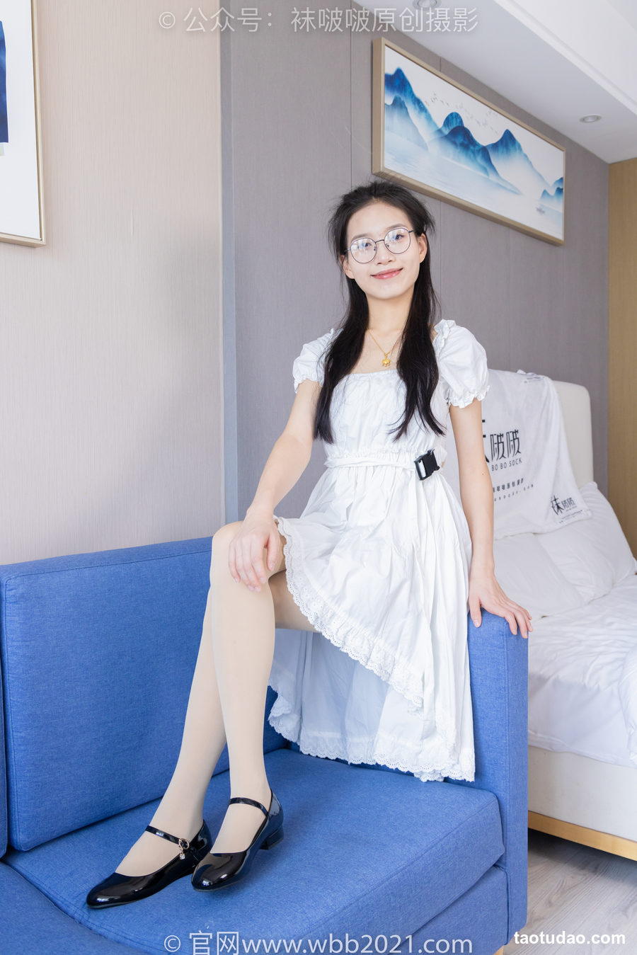 图片[3]-[BoBoSocks袜啵啵]NO.303 芝士-皮鞋、厚肉丝、白棉袜、薄肉丝[150P+1V／6.70GB]-艺库