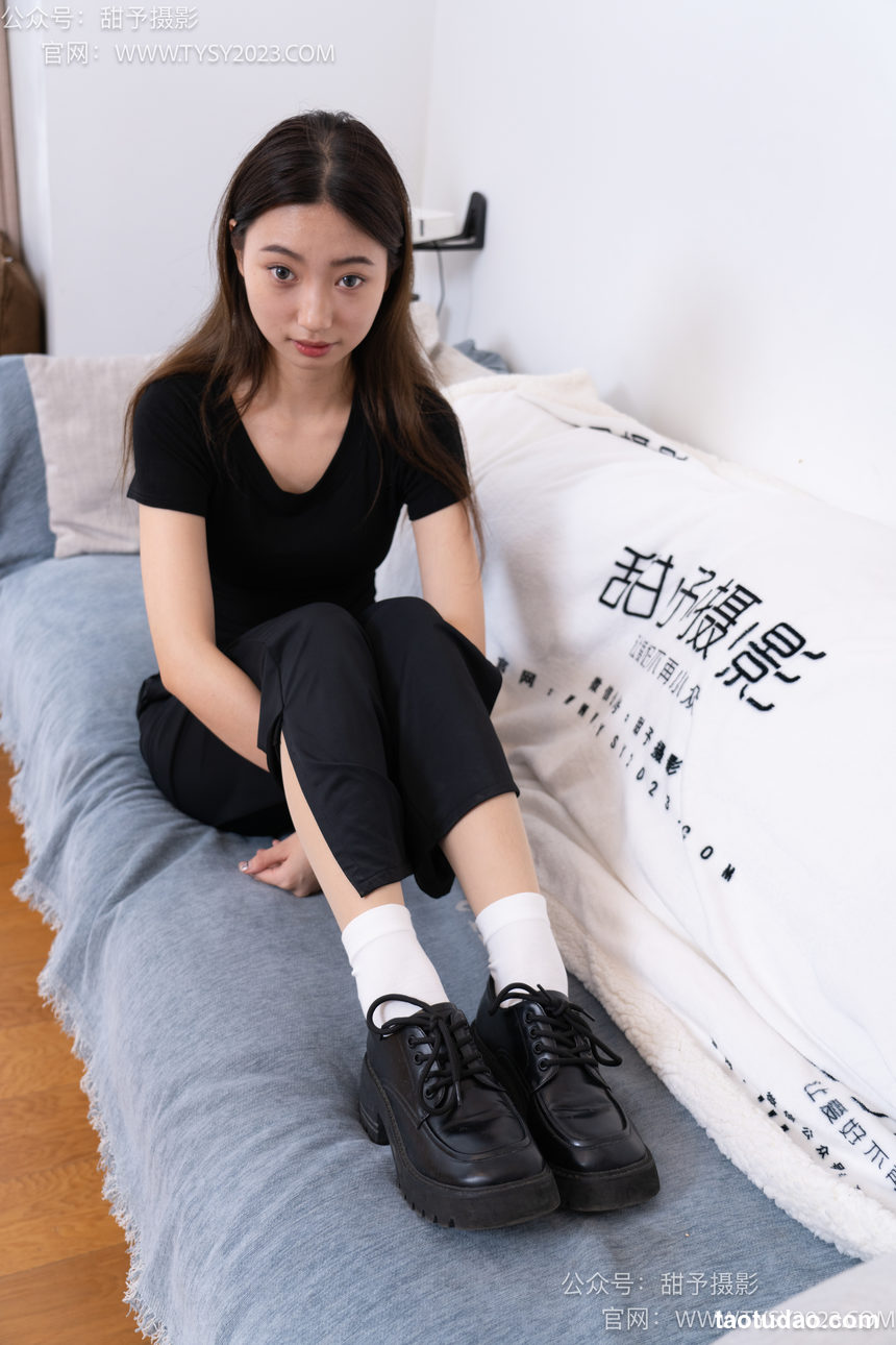 图片[4]-甜予摄影 NO.054 雪梨-皮鞋、白棉袜、肉丝[130P+2V／9.90GB]-艺库