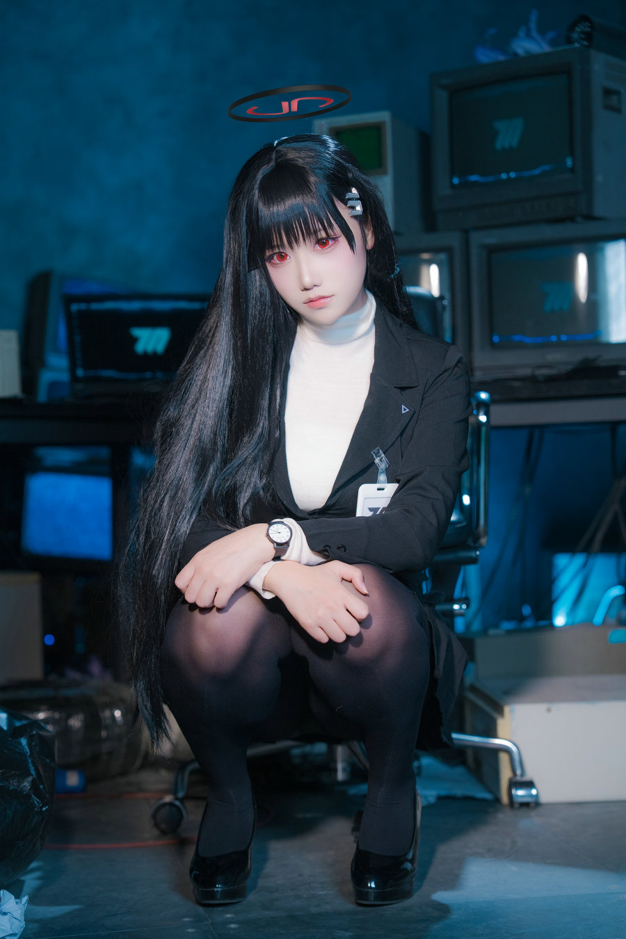 lunananya - blue archive 調月リオ / 30P-225MB / cos萌妹-艺库