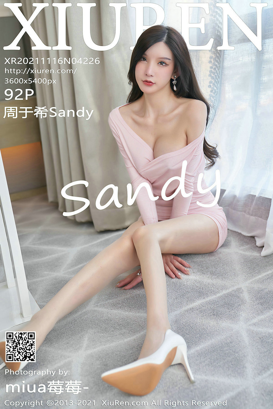 / 秀人美媛馆 / 2021.11.16 No.4226 周于希Sandy / 92P886MB / 秀人网-绅士图