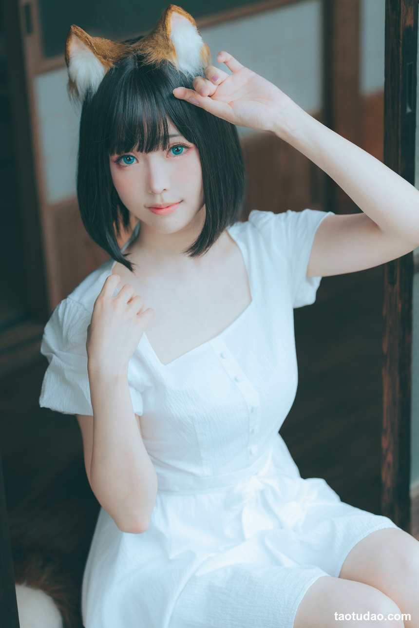 图片[3]-Ely_eee(ElyEE子) – 2023.July B-Dongitsune 白洋裝狐少女 [59P+2V-167MB]-艺库