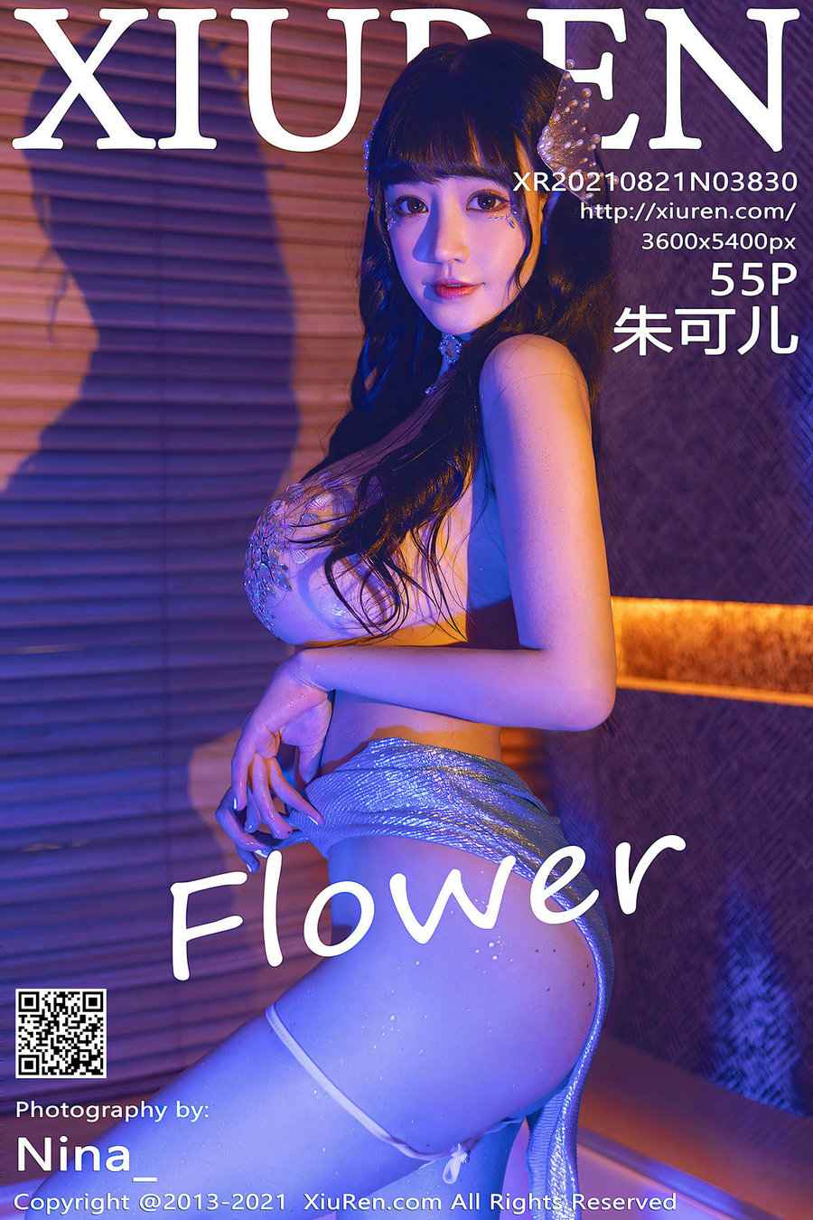 / 秀人美媛馆 / 2021.08.21 No.3830 朱可儿Flower / 55P690MB / 秀人网-艺库