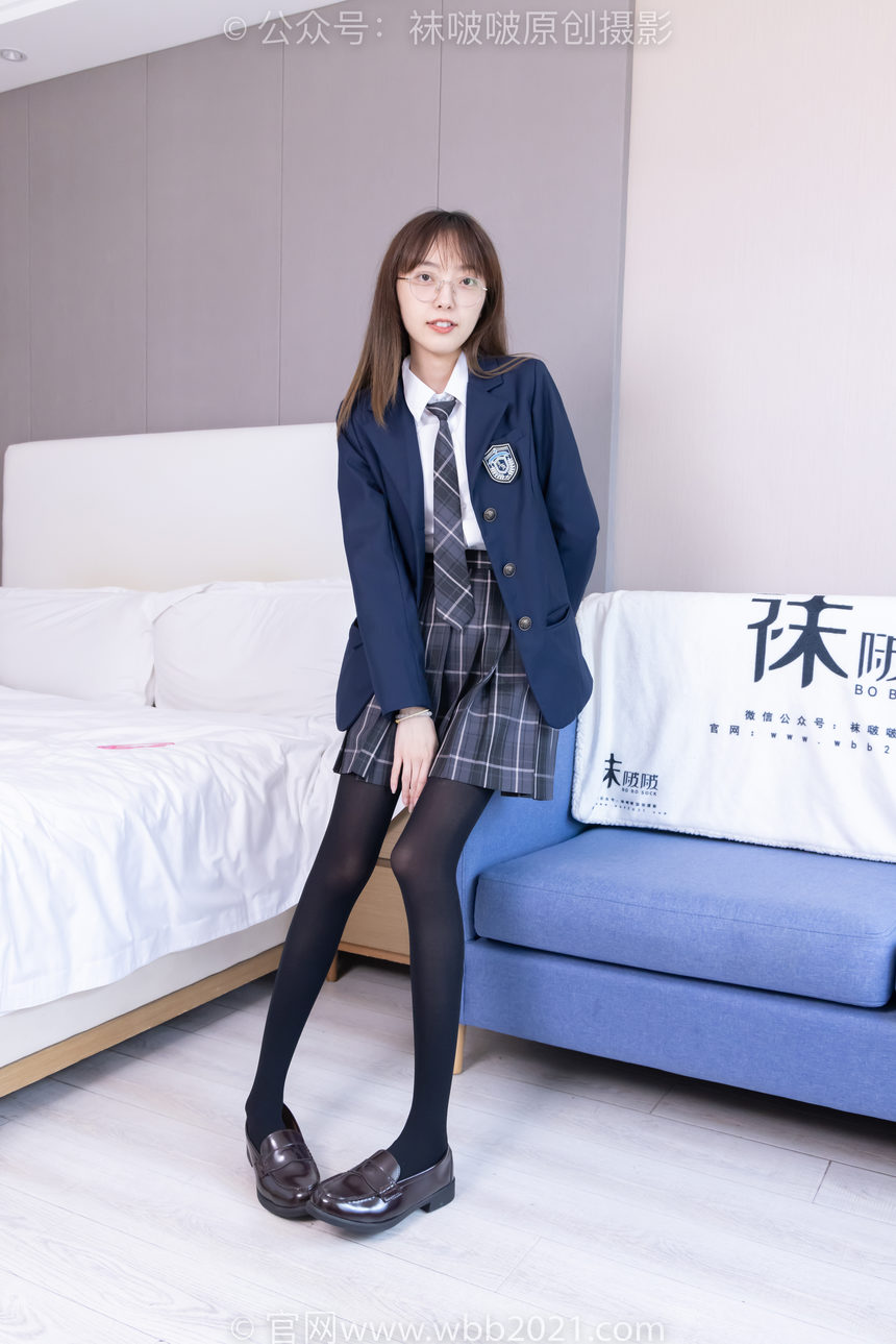 [BoBoSocks袜啵啵]NO.432 稚予-皮鞋、厚黑丝、jk制服[184P+1V／6.83GB]-绅士图