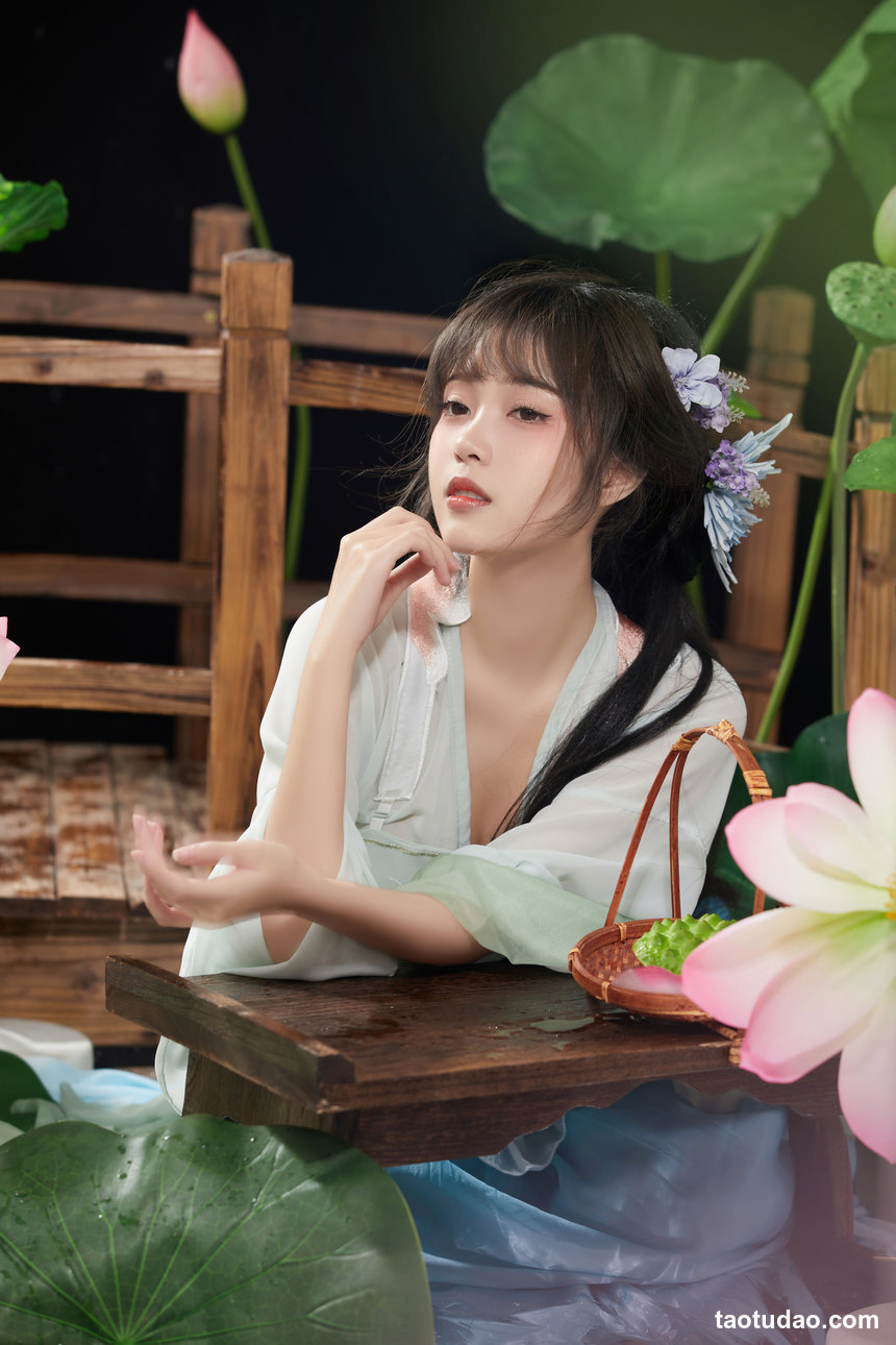 图片[3]-[YITUYU艺图语]2022.09.23 荷塘月色 小薇人儿[39+1P／536MB]-艺库
