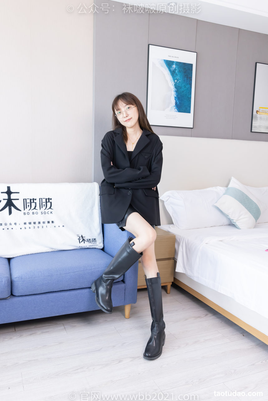 图片[3]-[BoBoSocks袜啵啵]NO.486 稚予-长靴、黑网袜、裸足、裸足踩奶油蛋糕 踩完蛋糕泡脚剧情[149P+1V／5.74GB]-艺库
