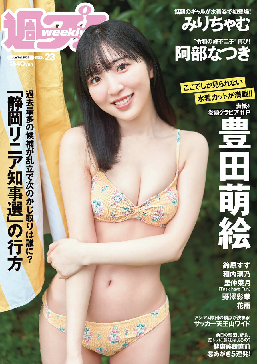 [Weekly Playboy] 2024 No.23 豊田萌絵 みりちゃむ 阿部なつき 鈴原すず 和内璃……-绅士图