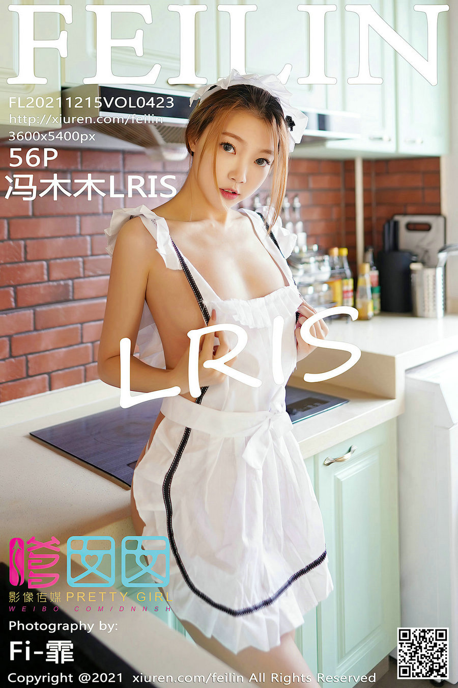 / FEILIN /嗲囡囡 2021.12.15 VOL.423 冯木木LRIS / 56P476MB / 秀人旗下-绅士图
