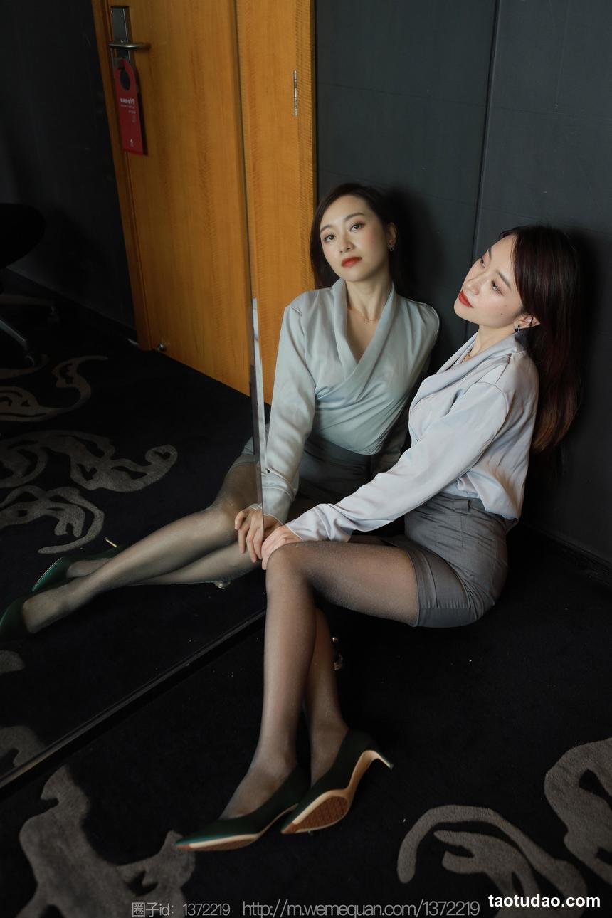 图片[2]-[IESS异思趣向] 2023.03.08 丝享家 1384 小婕《灰裙亮丝》[86P-94.8M]-艺库