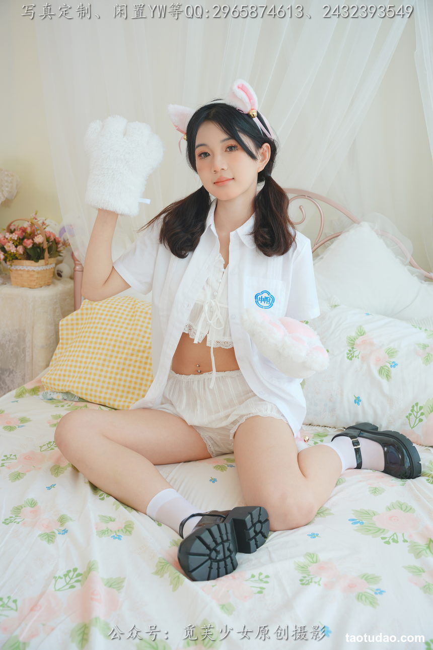图片[3]-[觅芙少女]NO.225 薇薇-猫咪女仆咖啡厅今天营业哟[304P+1V／3.88GB]-艺库