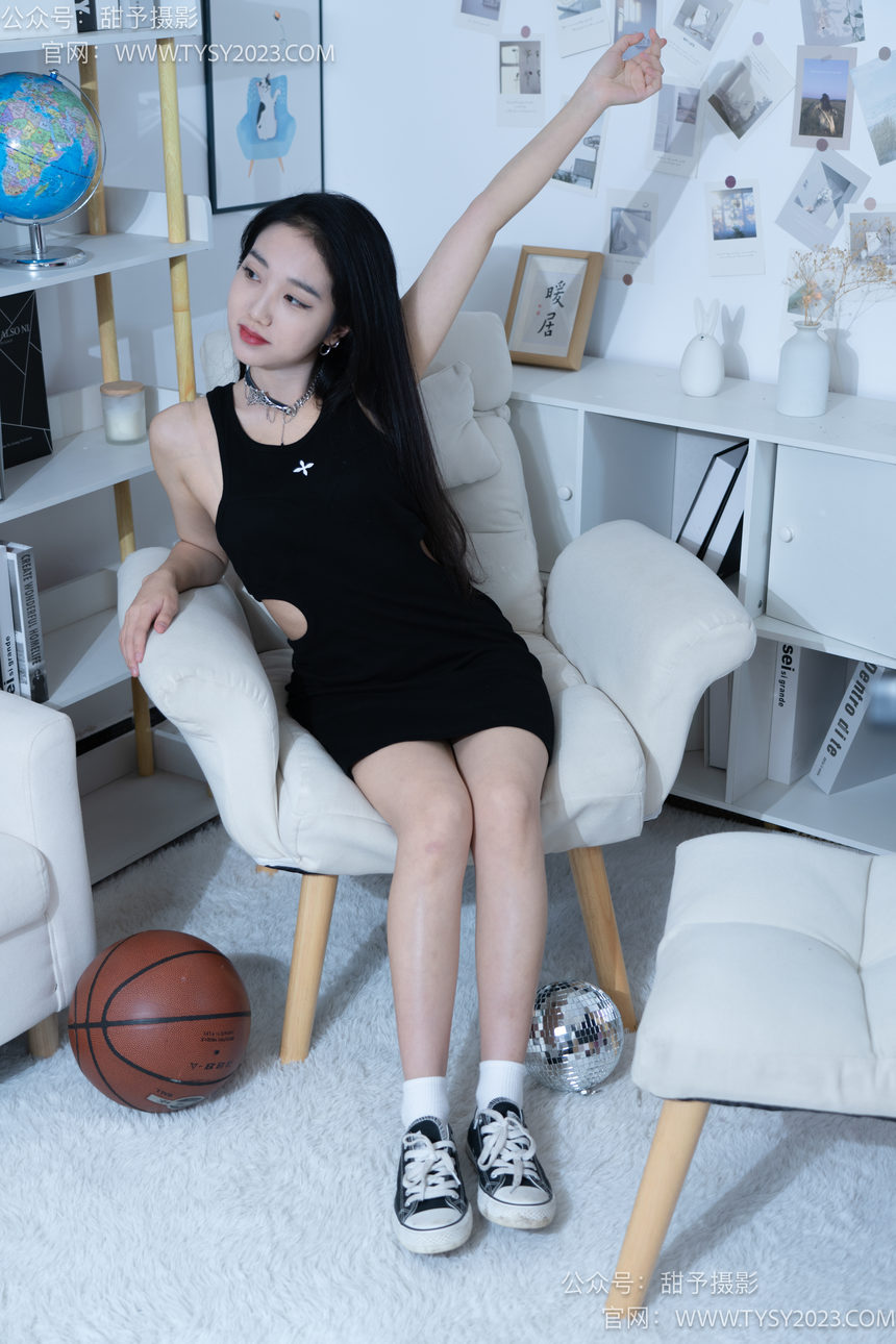 图片[2]-甜予摄影 NO.082 筱筱-帆布鞋、白棉袜、裸足[116P+2V／9.52GB]-艺库