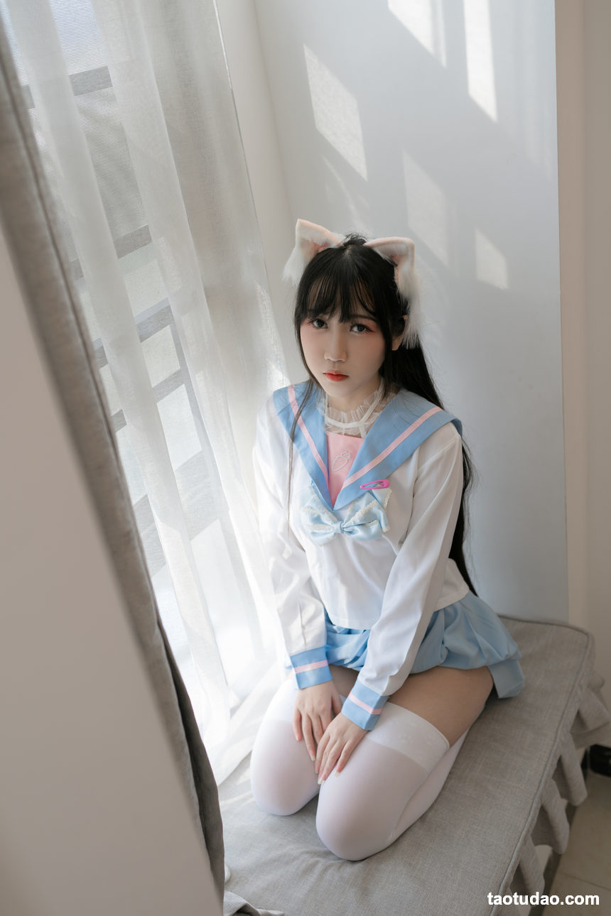 图片[2]-不呆猫-白色兔子JK[63P-342MB]-艺库