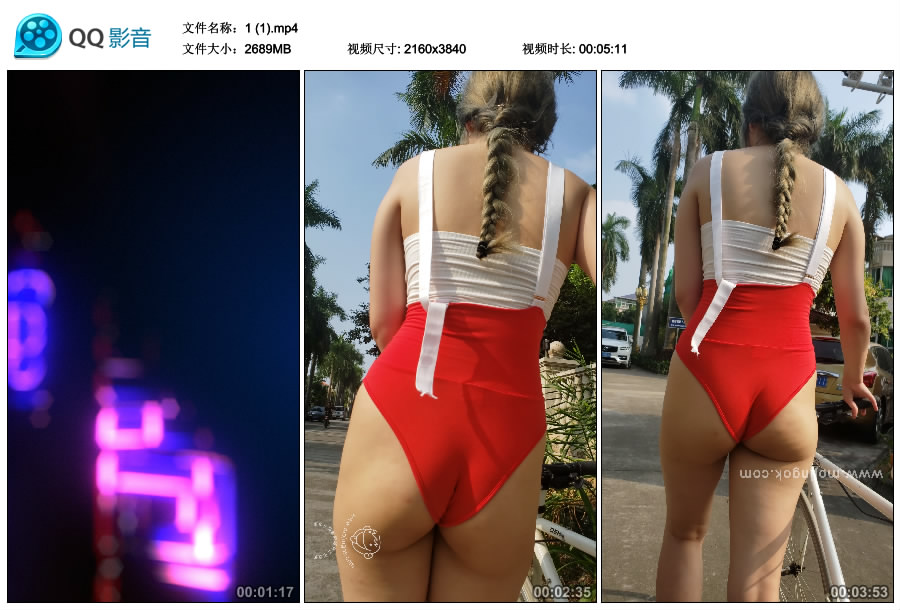 精选街拍视频 No.3287 丰满美女骑单车 / 4.12GB / 街拍视频-绅士图