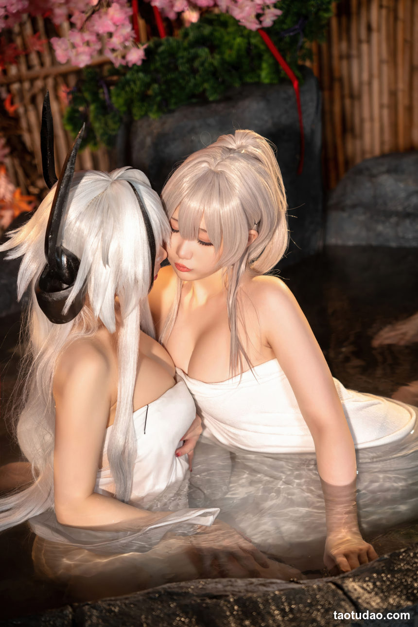 图片[2]-九言 – &喜茶苍苍子&小瑶幺幺 碧蓝·温泉之旅 [66P-1.22GB]-艺库