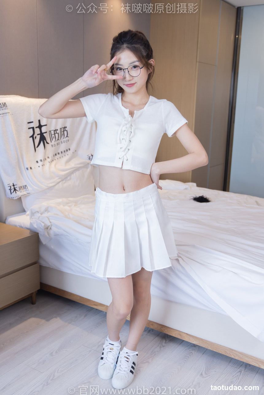 图片[4]-[BoBoSocks袜啵啵]NO.258 小沫-贝壳头板鞋、白棉袜[149P+1V／5.54GB]-艺库