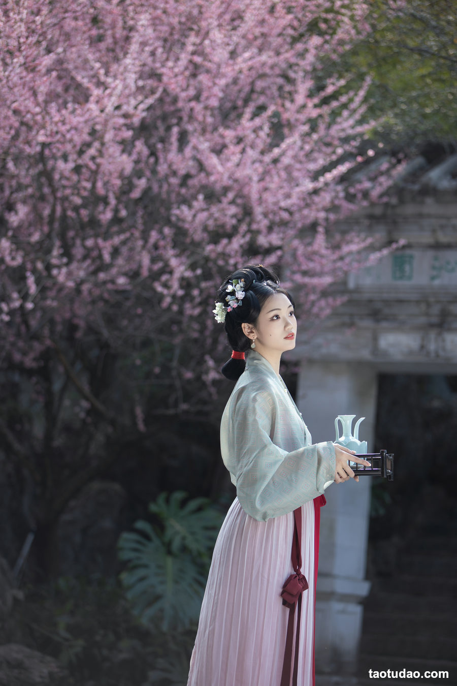图片[2]-[YITUYU艺图语]2023.03.14 却把青梅嗅 晚江亭[31+1P／346MB]-艺库