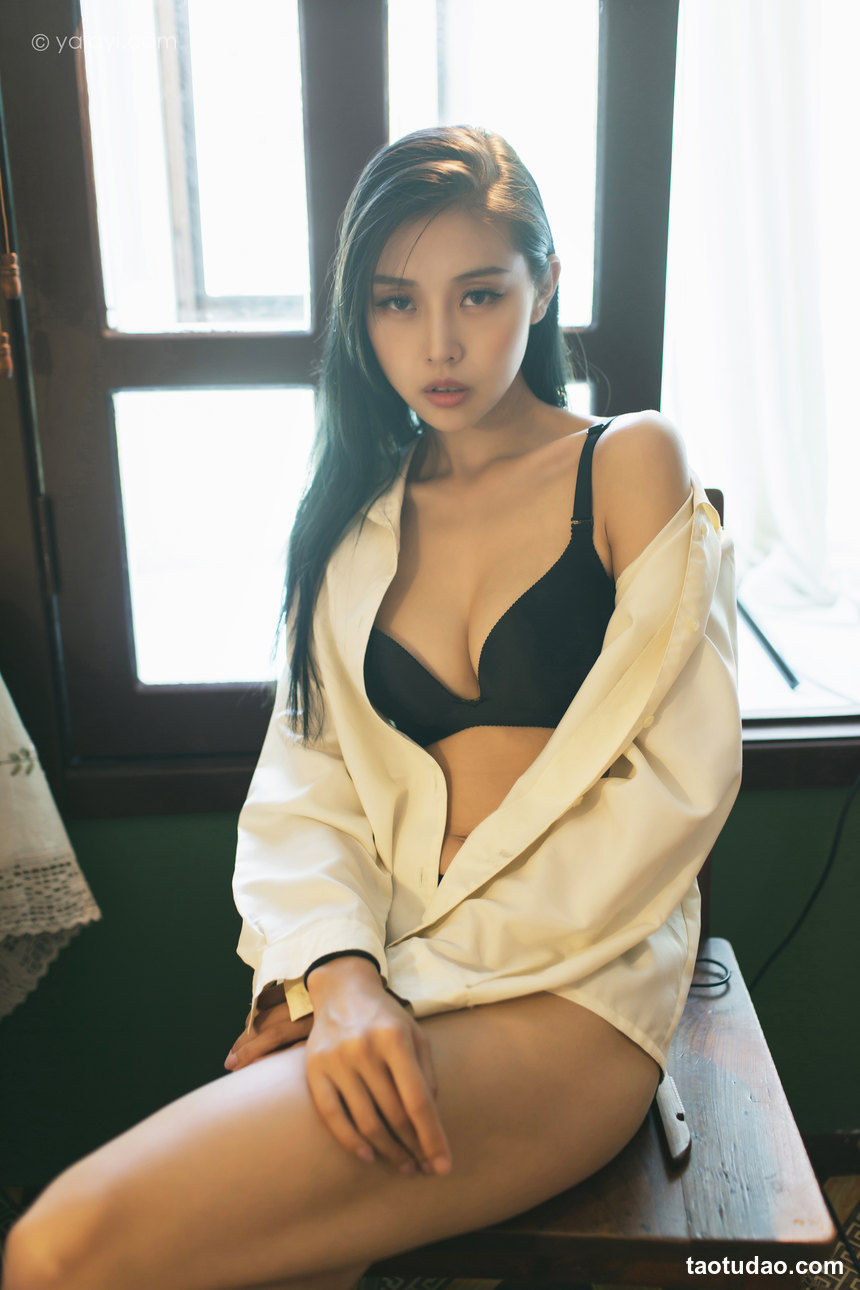 图片[2]-[YALAYI雅拉伊]2023.03.01 NO.1012 白衬衣女神 图雅[41+1P-414MB]-艺库