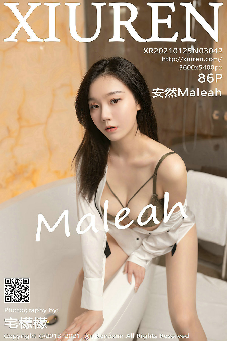 / 秀人美媛馆 / 2021.01.25 No.3042 安然Maleah / 86P834MB / 秀人网-艺库