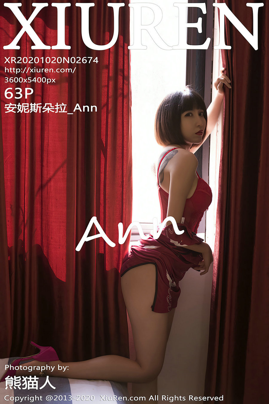 / 秀人美媛馆 / 2020.10.20 No.2674 安妮斯朵拉_Ann / 63P609MB / 秀人网-绅士图