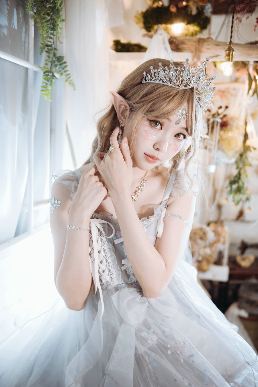 Ely_eee(ElyEE子) – Ice Crystsls Fairy / 31P-114MB / cos萌妹-绅士图