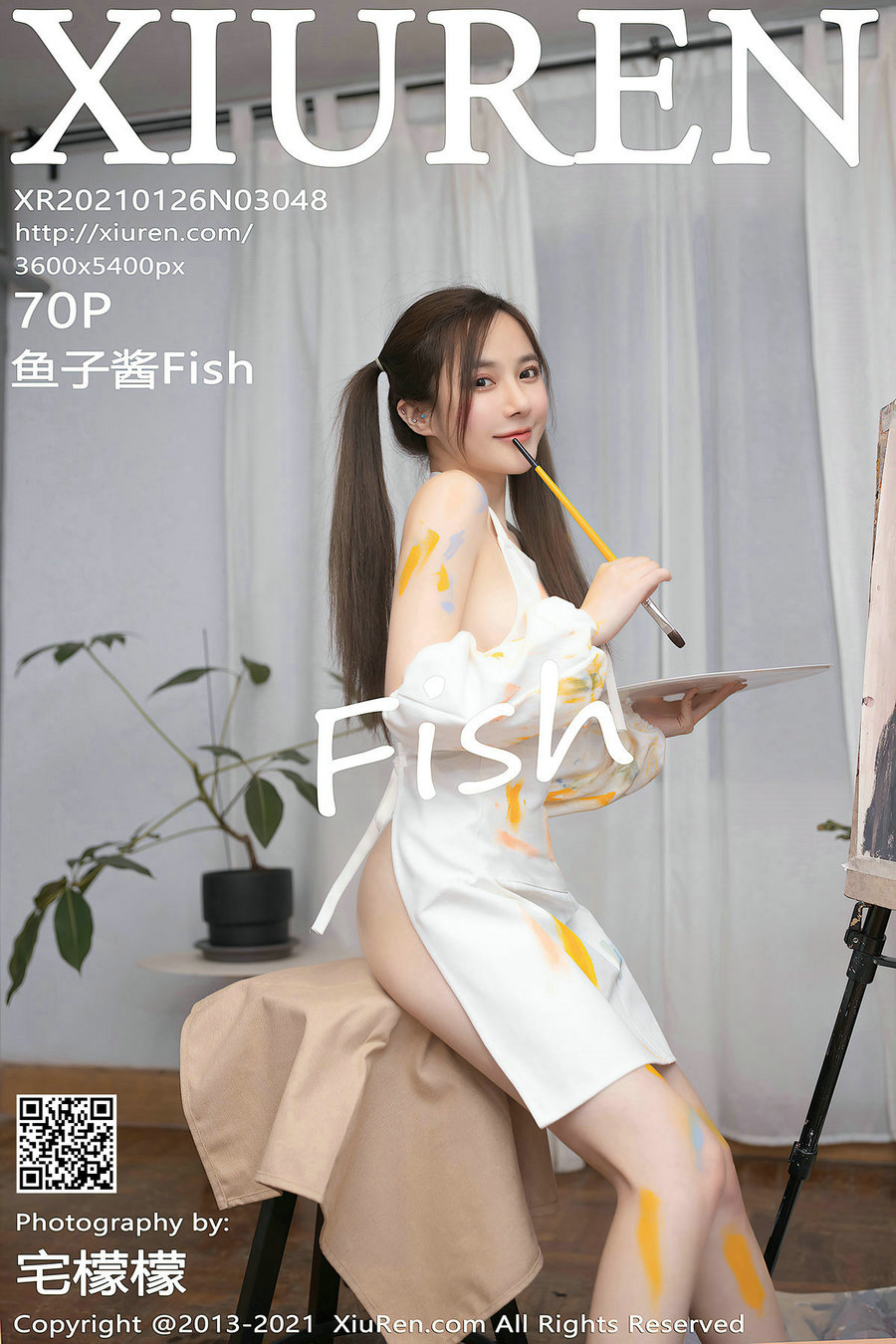 / 秀人美媛馆 / 2021.01.26 No.3048 鱼子酱Fish / 70P656MB / 秀人网-绅士图