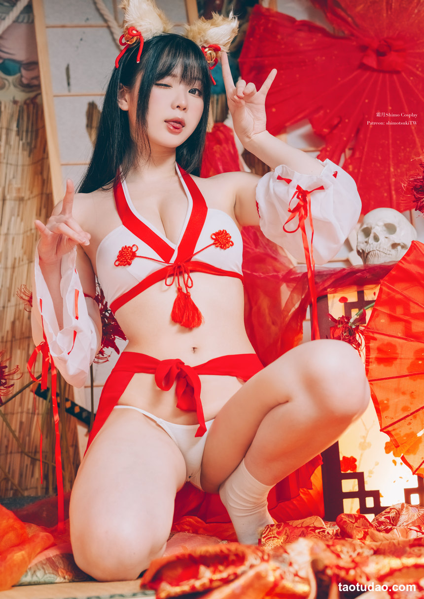 图片[4]-霜月shimo – NO.69 Fox Miko [14P-535MB]-艺库