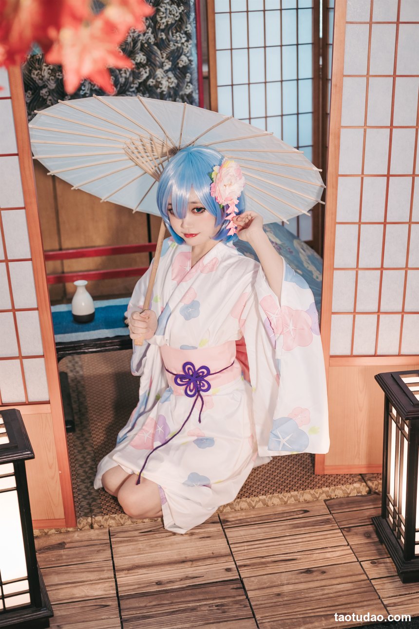 图片[3]-[神沢永莉] 蕾姆和风 [47P-218M]-艺库