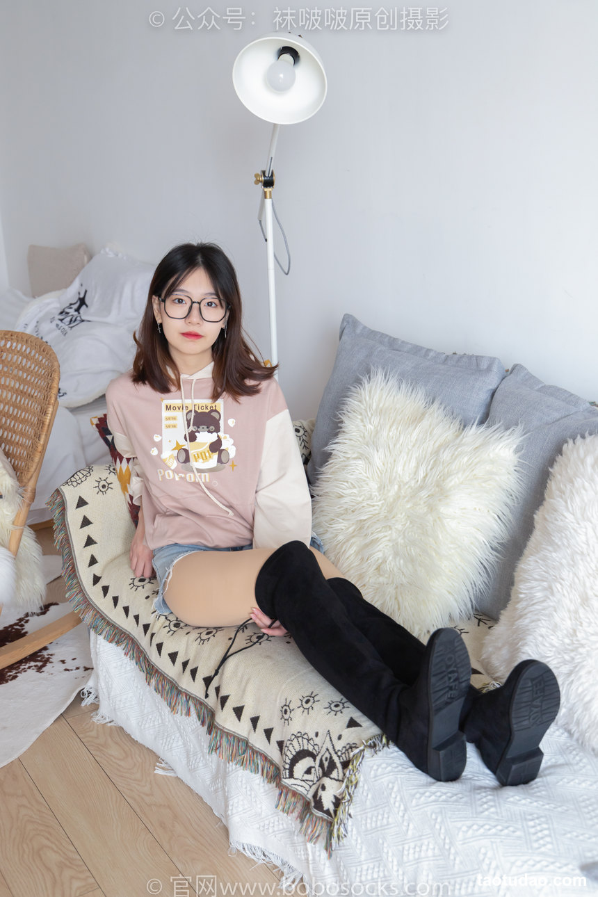 图片[4]-[BoBoSocks袜啵啵]NO.218 小甜豆-长靴、厚肉丝[140P+1V／4.97GB]-艺库