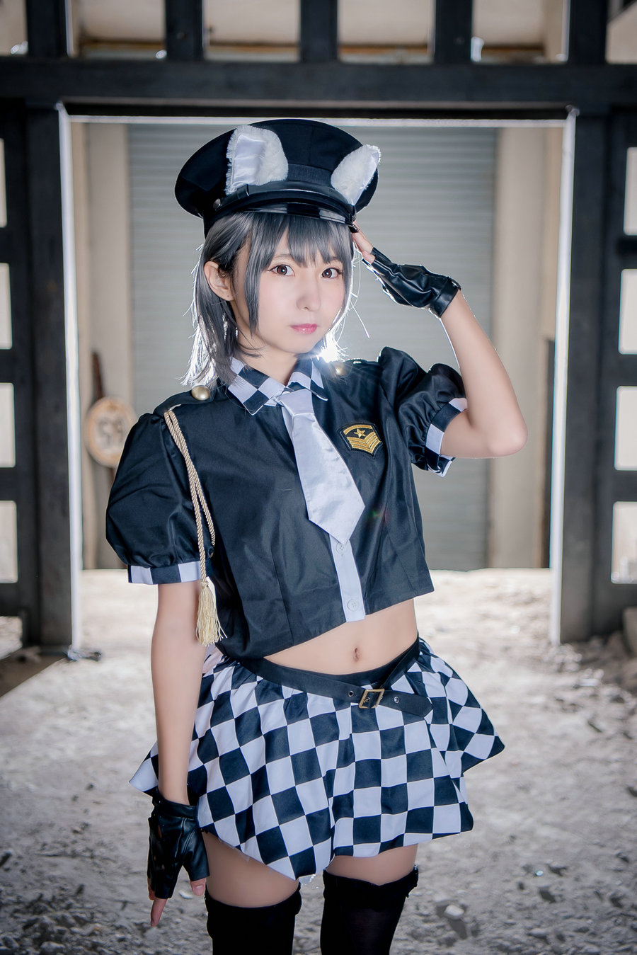 [Cosplay] [Fashion Monster (Ennui Mamefu あんにゅい豆腐)] animal (Cat Police) [1…-绅士图