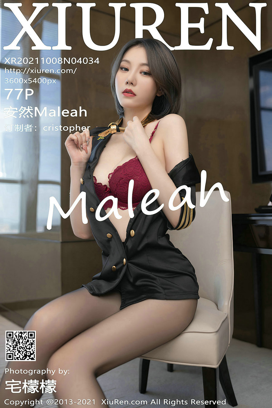 / 秀人美媛馆 / 2021.10.08 No.4034 安然Maleah / 77P731MB / 秀人网-绅士图