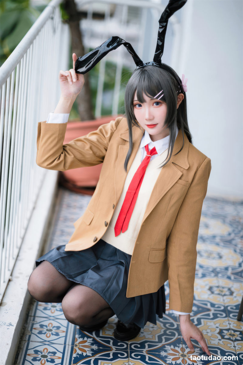 图片[2]-瓜希酱 – 樱岛麻衣 校服 [26P-74MB]-艺库