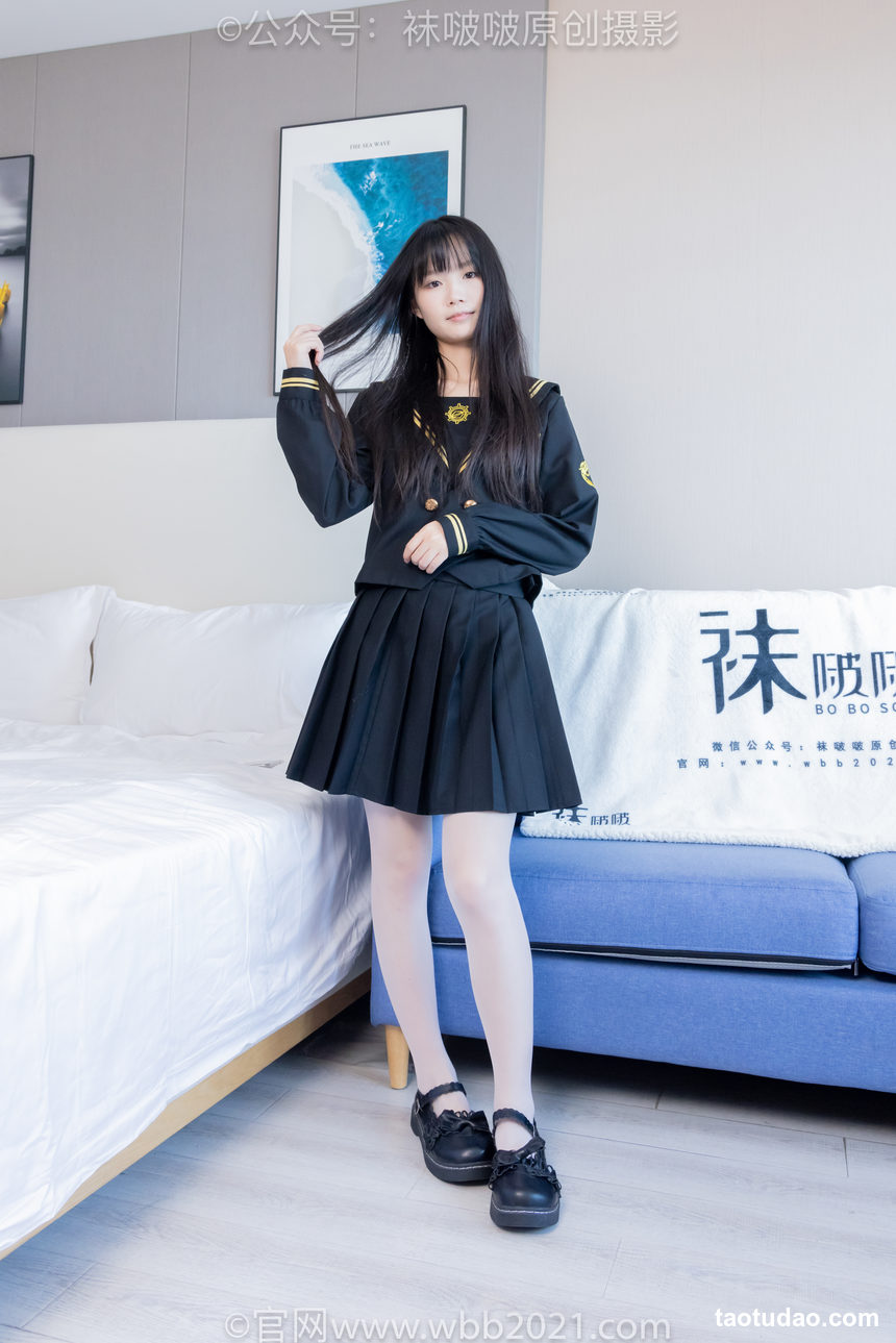 图片[4]-[BoBoSocks袜啵啵]NO.450 甜甜圈 皮鞋、白丝、裸足、裸足印泥踩脚印剧情[142P+1V／7.55GB]-艺库