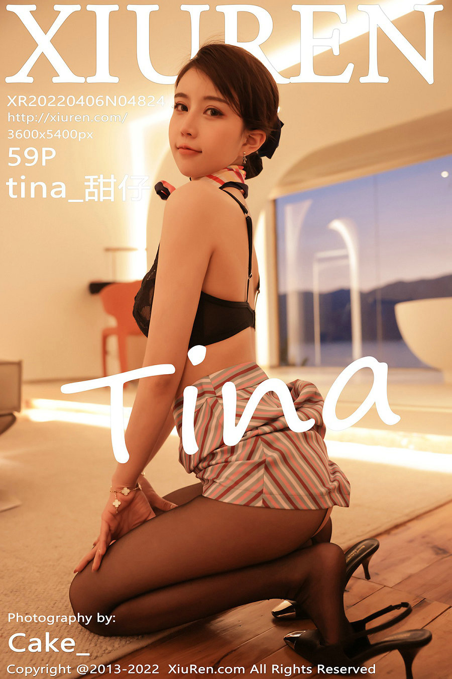 / 秀人美媛馆 / 2022.04.06 No.4824 tina_甜仔 / 59P554MB / 秀人网-绅士图