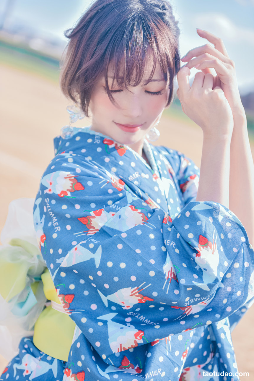 图片[3]-ElyEE子 – NO.119 2023.august A-聖代浴衣 Sundae Yukata [28P-129MB]-艺库