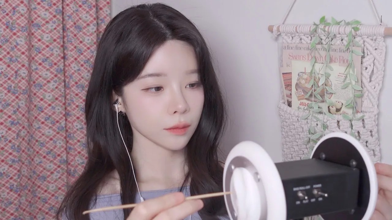 [yeonchu]五种深层刺激清爽的双耳同时清洁耳朵的方法-asmr yeonchu 연츄 / 韩国ASMR-艺库