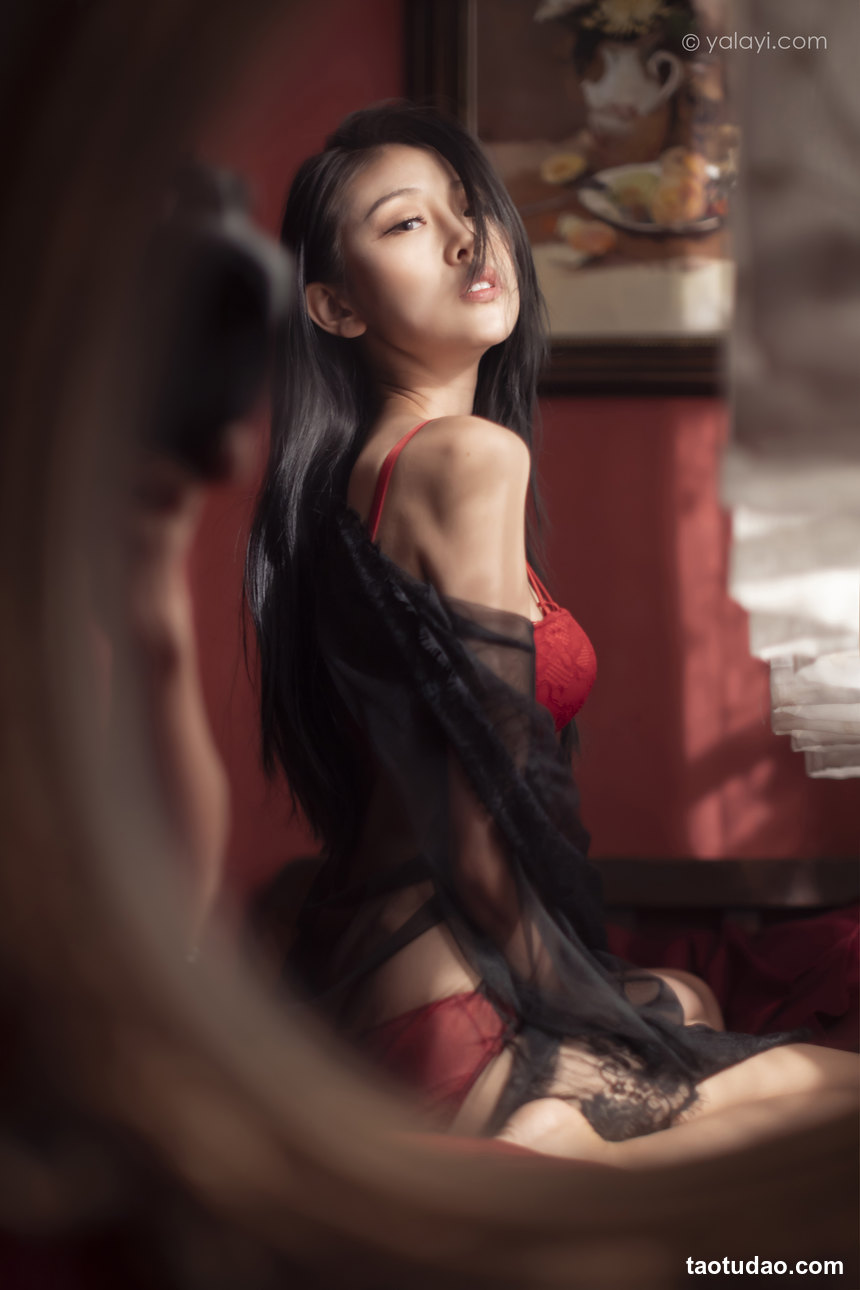 图片[4]-[YALAYI雅拉伊]2023.02.17 NO.1009 一抹红色 图雅[42+1P／498MB]-艺库