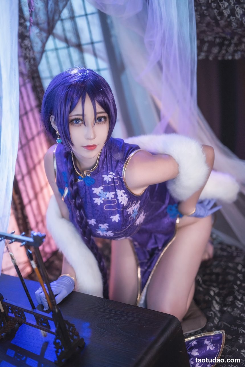 图片[2]-菌烨 – 源赖光 旗袍 [19P／105MB]-艺库